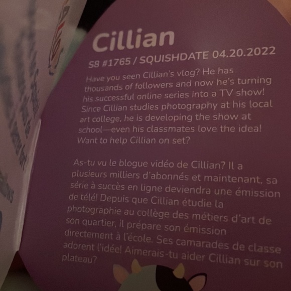 NWT Cillian the Cow Squish mellow - Picture 5 of 5